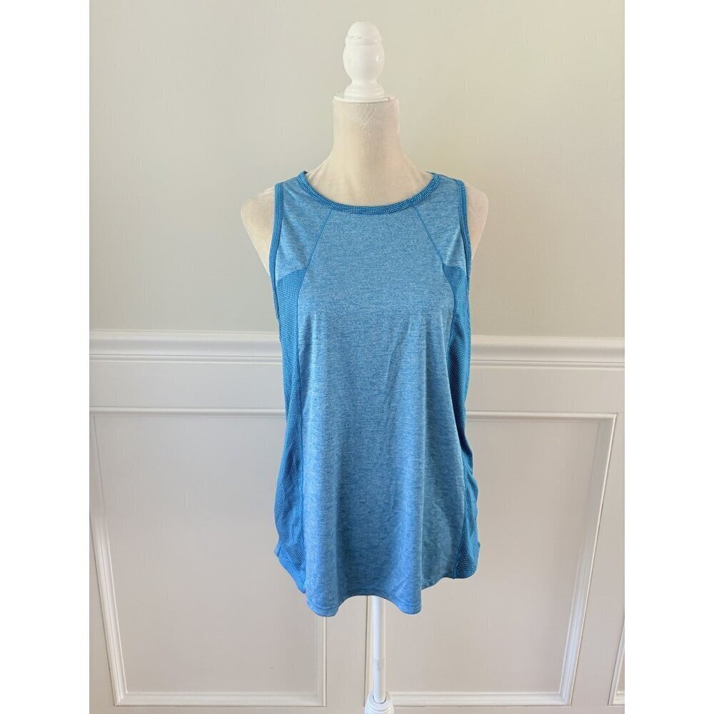 Avia L Blue Relaxed Fit Racerback Tank